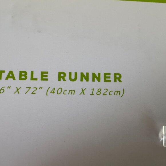 Storehouse Saint St Patricks Day Table Runner Shamrocks Party Home Decor 16 x 72 - Picture 8 of 12